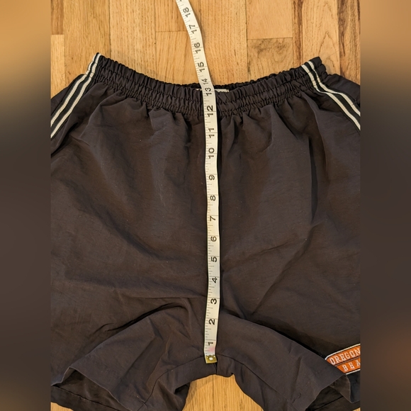 Vintage Oregon State Athletic Shorts Medium Black White OSU Beavers League - Picture 5 of 10